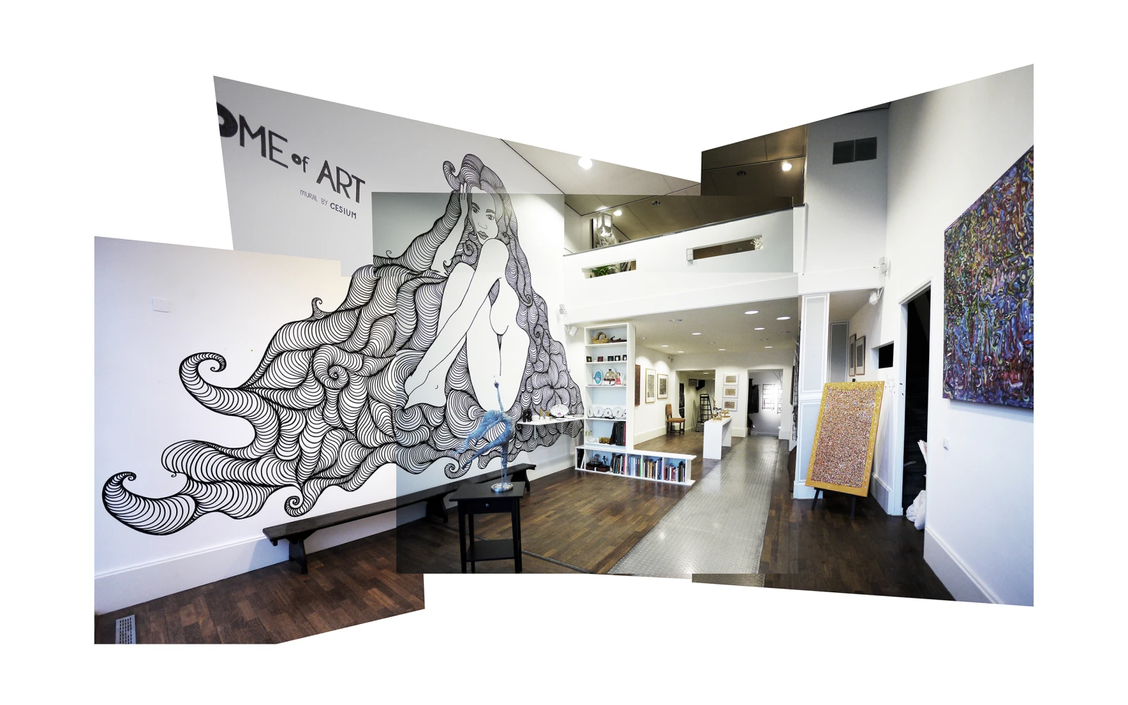 Home of Art - pop-up gallery